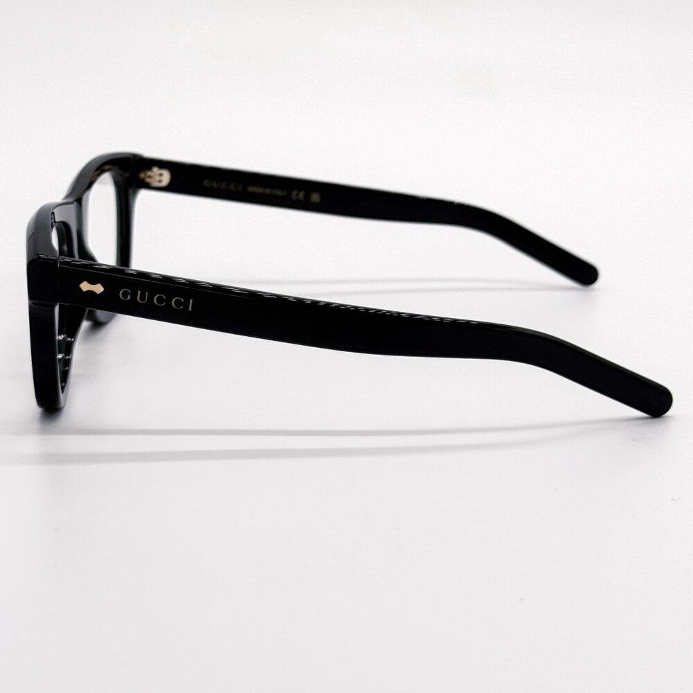 NEW GUCCI EYEGLASSES BLACK UNISEX EYEWEAR GUCCI GG1526O 005 - Picture 6 of 10